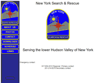 Tablet Screenshot of newyorksearchandrescue.org